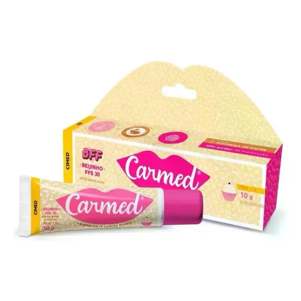 Hidratante Labial BFF Beijinho FPS 30 10g Carmed